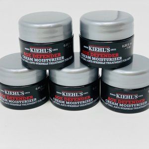 5 pk- Kiehl's Age Defender Moisturizer mini -Men